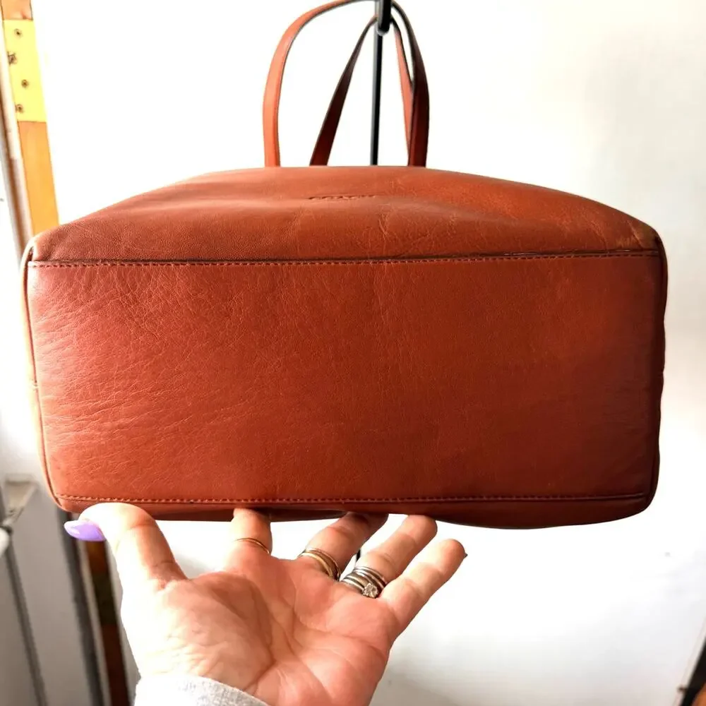 COACH Legacy Leather Tote Bag in Brown
